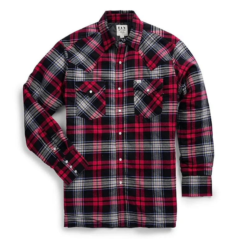 Ely Cattleman Mens Midweight Shirt Jacket