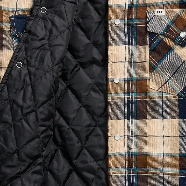 Ely Cattleman Mens Midweight Shirt Jacket