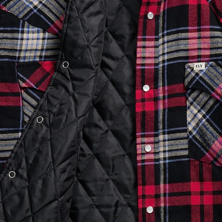 Ely Cattleman Mens Midweight Shirt Jacket