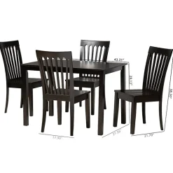 Erion Dining Room Collection 5-pc. Rectangular Dining Set