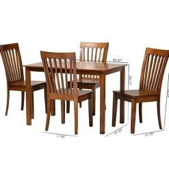 Erion Dining Room Collection 5-pc. Rectangular Dining Set