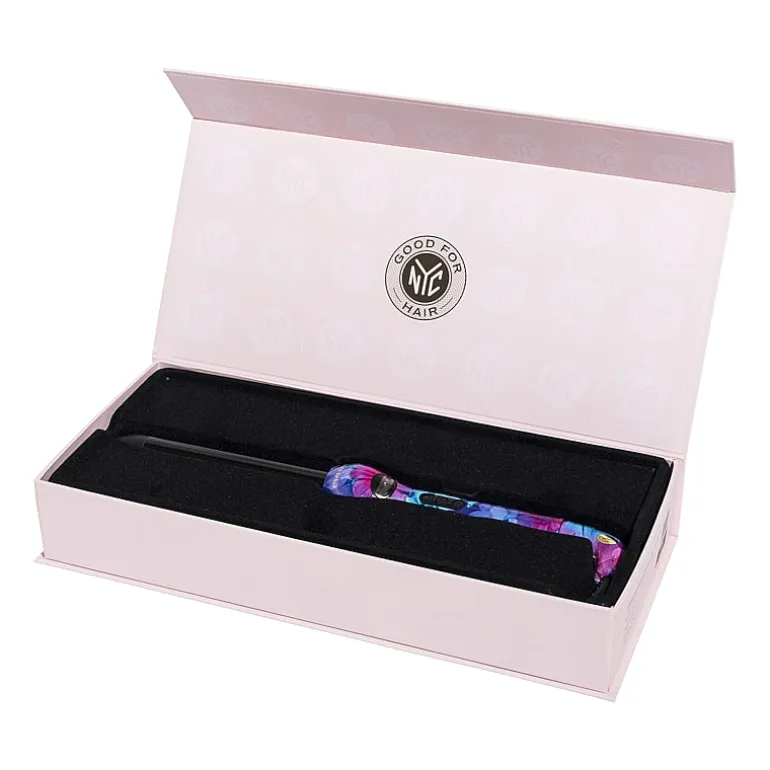 Eva Nyc Floral Frenzy Clip-Free Curling Iron