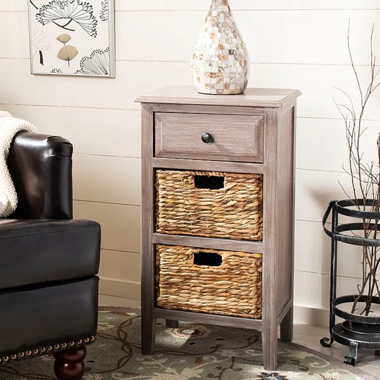 Everly 3-Drawer Storage End Table