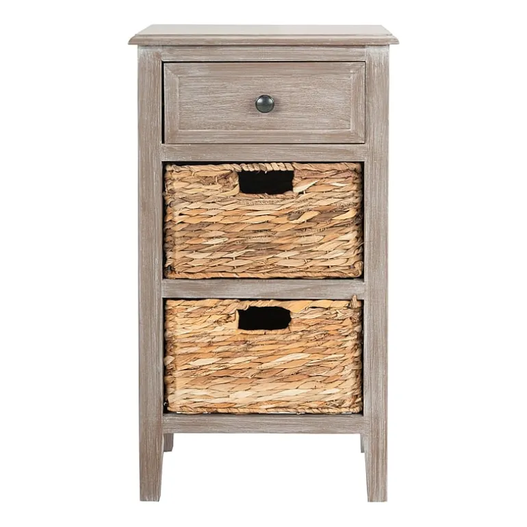 Everly 3-Drawer Storage End Table