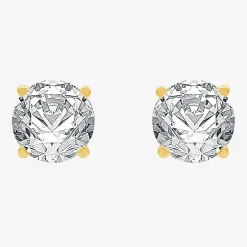 Ever Star 1 CT. T.W. Lab-Grown (G / SI1-SI2) Diamond 10K or 14K Gold Round Stud Earrings