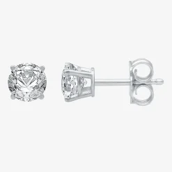 Ever Star 1 CT. T.W. Lab-Grown (G / SI1-SI2) Diamond 10K or 14K Gold Round Stud Earrings