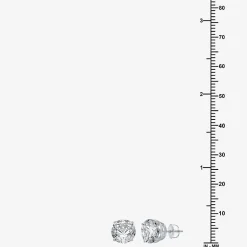 Ever Star 3 CT. T.W. Lab-Grown ( G/SI1-SI2 ) Diamond 14K Gold Round Stud Earrings