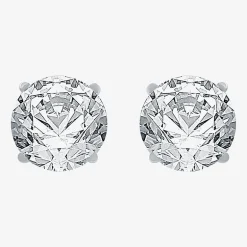 Ever Star 3 CT. T.W. Lab-Grown ( G/SI1-SI2 ) Diamond 14K Gold Round Stud Earrings