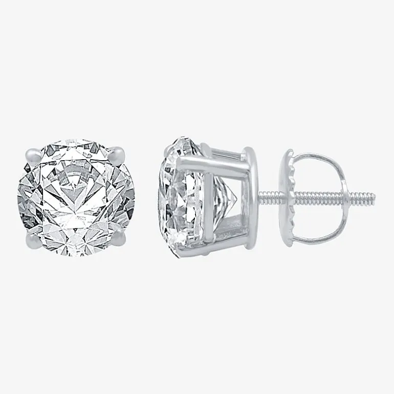 Ever Star 1 3/8 CT. T.W. Lab-Grown (G / SI1-SI2) Diamond 10K or 14K Gold Round Stud Earrings