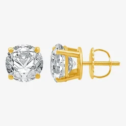 Ever Star 1 3/8 CT. T.W. Lab-Grown (G / SI1-SI2) Diamond 10K or 14K Gold Round Stud Earrings