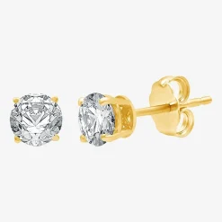 Ever Star 1 1/4 CT. T.W. Lab-Grown (G / SI1-SI2) Diamond 10K or 14K Gold Round Stud Earrings