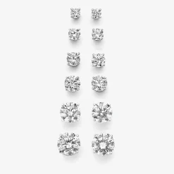 Ever Star 3/4 CT. T.W. Lab-Grown  (G / SI1-SI2) Diamond 10K or 14K Gold Round Stud Earrings