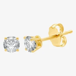 Ever Star 3/4 CT. T.W. Lab-Grown  (G / SI1-SI2) Diamond 10K or 14K Gold Round Stud Earrings