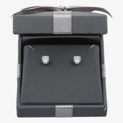 Ever Star (G / VS2) 1 CT. T.W. Lab Grown White Diamond 14K Gold 5.2mm Round Stud Earrings