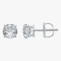 Ever Star (G / VS2) 1 1/2 CT. T.W. Lab Grown White Diamond 14K Gold 5.8mm Stud Earrings