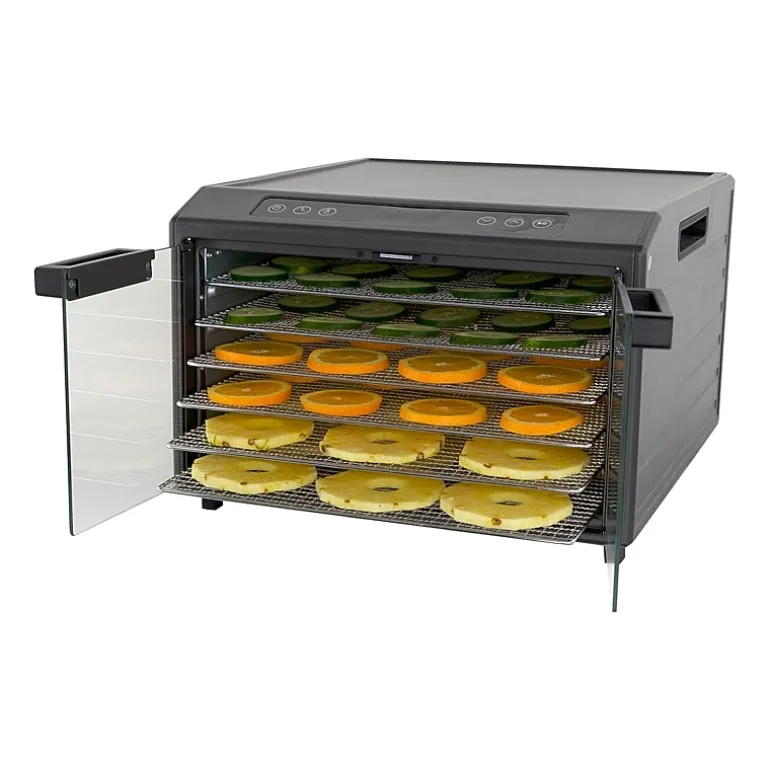Excalibur 6 Tray Select Digital Dehydrator, in Stainless Steel