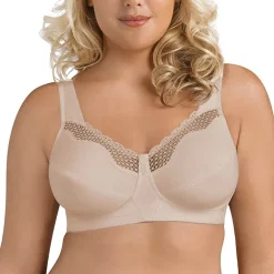Exquisite Form Fully Full Coverage Unlined Wireless Full Coverage Bra 5100535