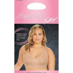 Exquisite Form FULLY® Seamless Wireless Full Coverage Bra with Front Closure -5101000