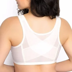 Exquisite Form® Women's FULLY Lace Wireless Back & Posture Support Bra with Front Closure-5100565