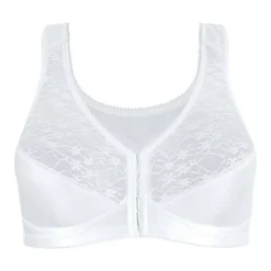 Exquisite Form® Women's FULLY Lace Wireless Back & Posture Support Bra with Front Closure-5100565