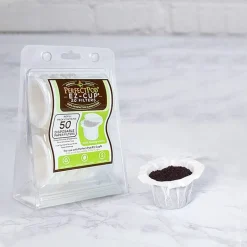 EZ Cup Disposable Paper Coffee Filters 50 Ct