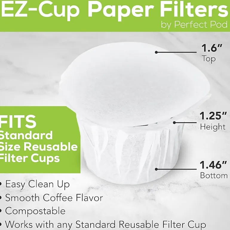 EZ Cup Reusable K Cup Starter Kit With 175 Disposable Filters