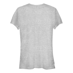 Fall Leaves Womens Juniors Crew Neck Short Sleeve Classic Fit Powerpuff Girls Graphic T-Shirt