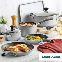 Farberware Cookstart DiamondMax Aluminum 15-pc. Cookware Set