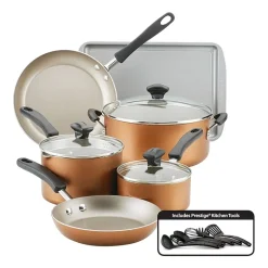 Farberware Cookstart DiamondMax Aluminum 15-pc. Cookware Set