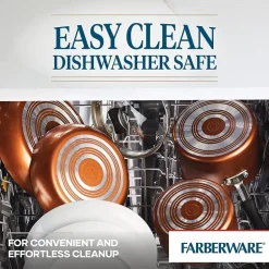 Farberware Cookstart DiamondMax Aluminum 15-pc. Cookware Set