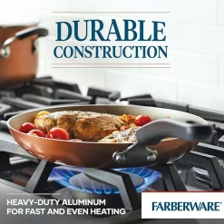 Farberware Cookstart DiamondMax Aluminum 15-pc. Cookware Set
