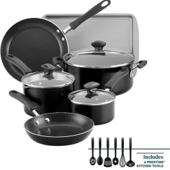 Farberware Cookstart DiamondMax Aluminum 15-pc. Cookware Set