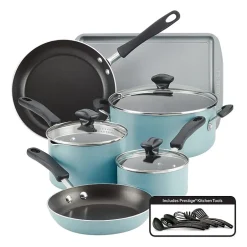 Farberware Cookstart DiamondMax Aluminum 15-pc. Cookware Set
