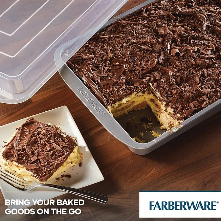 Farberware 9X13" Non-Stick Cake Pan with Lid
