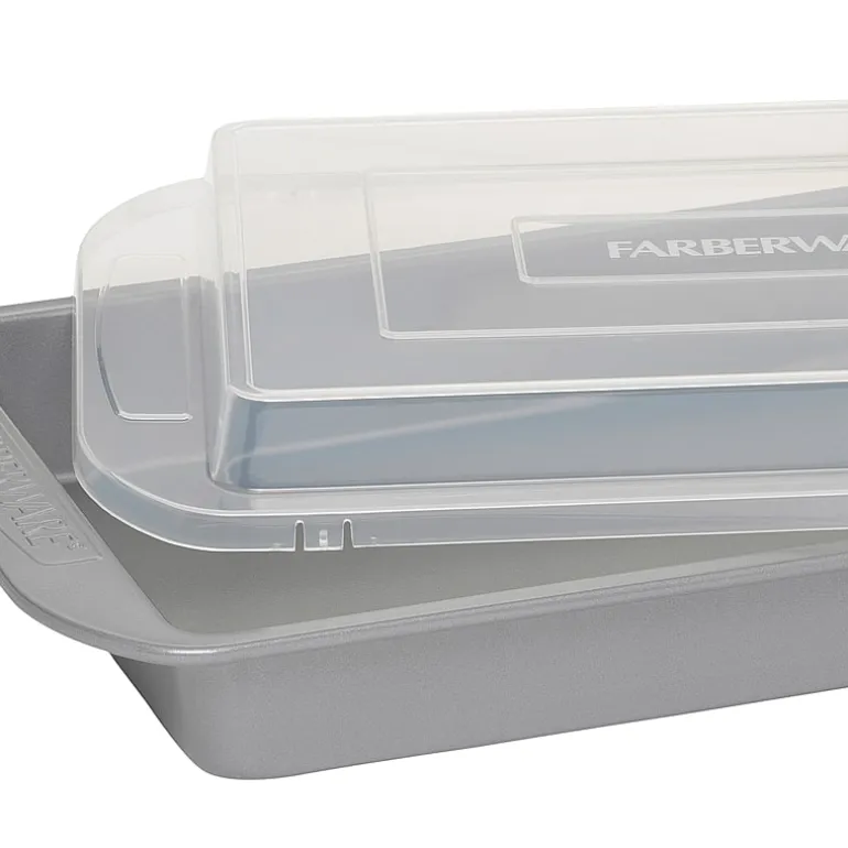 Farberware 9X13 Rectangular Covered Cake Pan