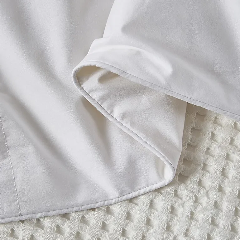 Farm To Home Organic Blended Cotton 600 Fill Power White Down Comforter