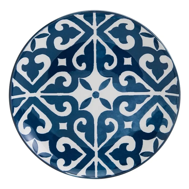 Fieldcrest Atlas Medallion 12-pc. Stoneware Dinnerware Set