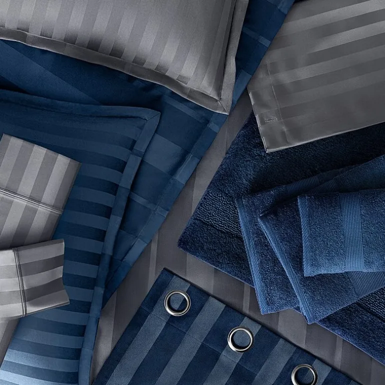 Fieldcrest Classic Stripe 400tc Cotton Sheet Set