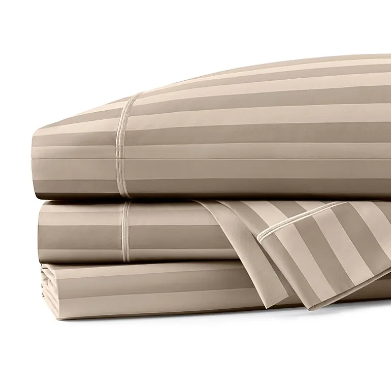 Fieldcrest Classic Stripe 400tc Cotton Sheet Set