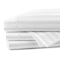 Fieldcrest Classic Stripe 400tc Cotton Sheet Set