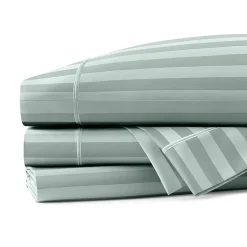 Fieldcrest Classic Stripe 400tc Cotton Sheet Set