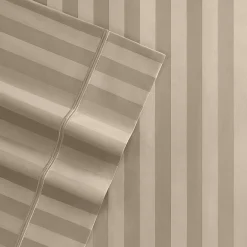 Fieldcrest Classic Stripe 400tc Cotton Sheet Set
