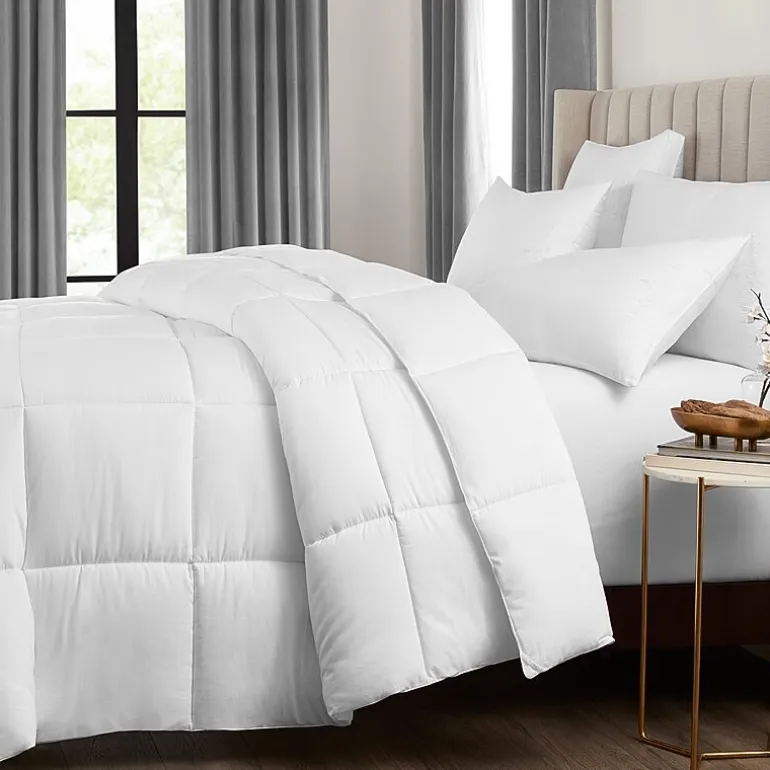 Fieldcrest 100% Cotton Down Alternative Medium Density Bed Pillow