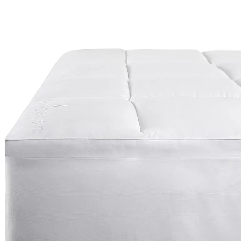 Fieldcrest 100% Cotton Pillow Mattress Topper