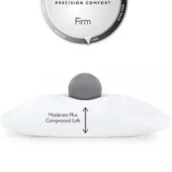 Fieldcrest Down Alternative Firm Density Bed Pillow