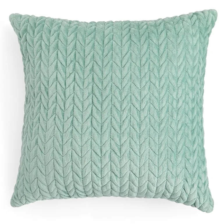 Fieldcrest Faux Mink 20x20 Square Throw Pillow