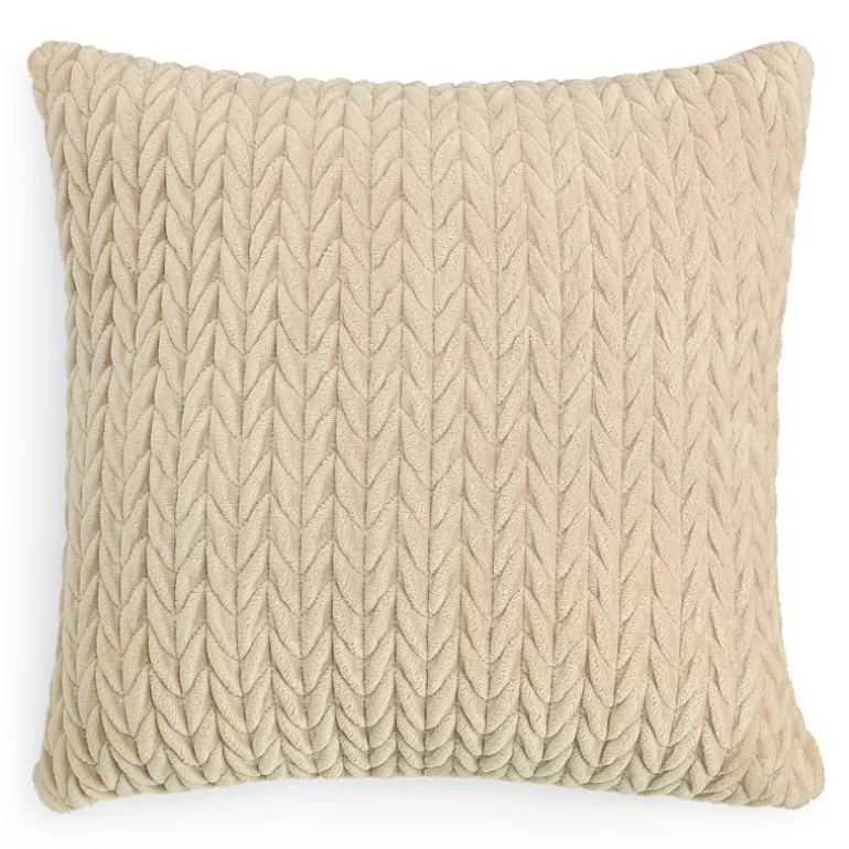 Fieldcrest Faux Mink 20x20 Square Throw Pillow