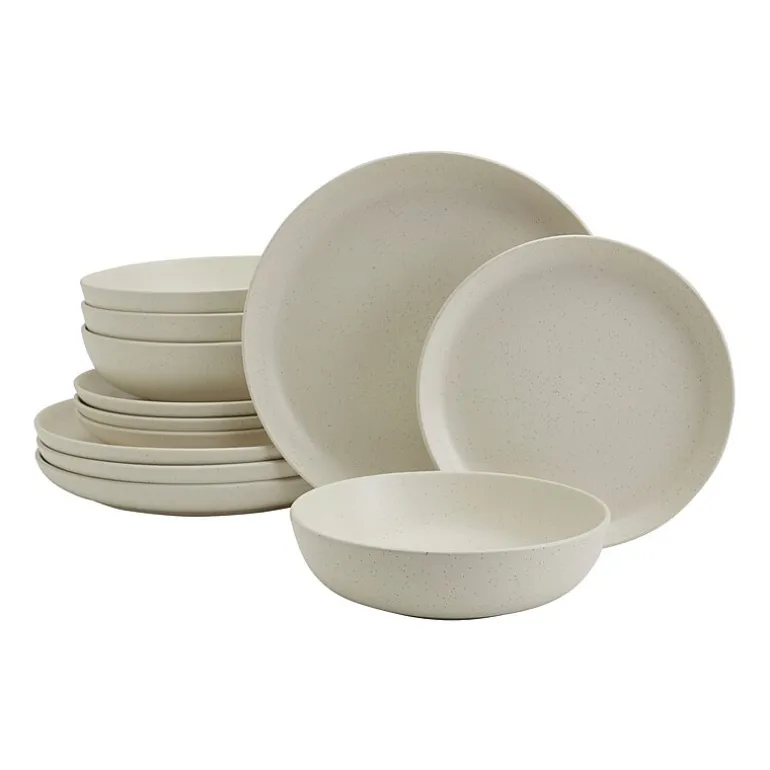Fieldcrest Legacy Denim 12-pc. Stoneware Dinnerware Set