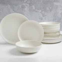 Fieldcrest Legacy Denim 12-pc. Stoneware Dinnerware Set