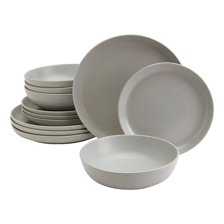 Fieldcrest Legacy Denim 12-pc. Stoneware Dinnerware Set